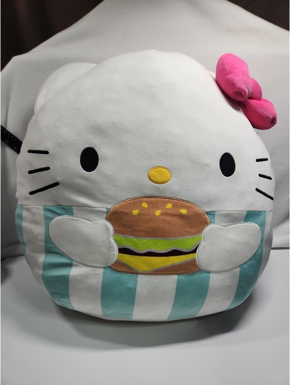 Squishmallows 20-24" Hello Kitty Original JUMBO Plush - BURGER - 2024